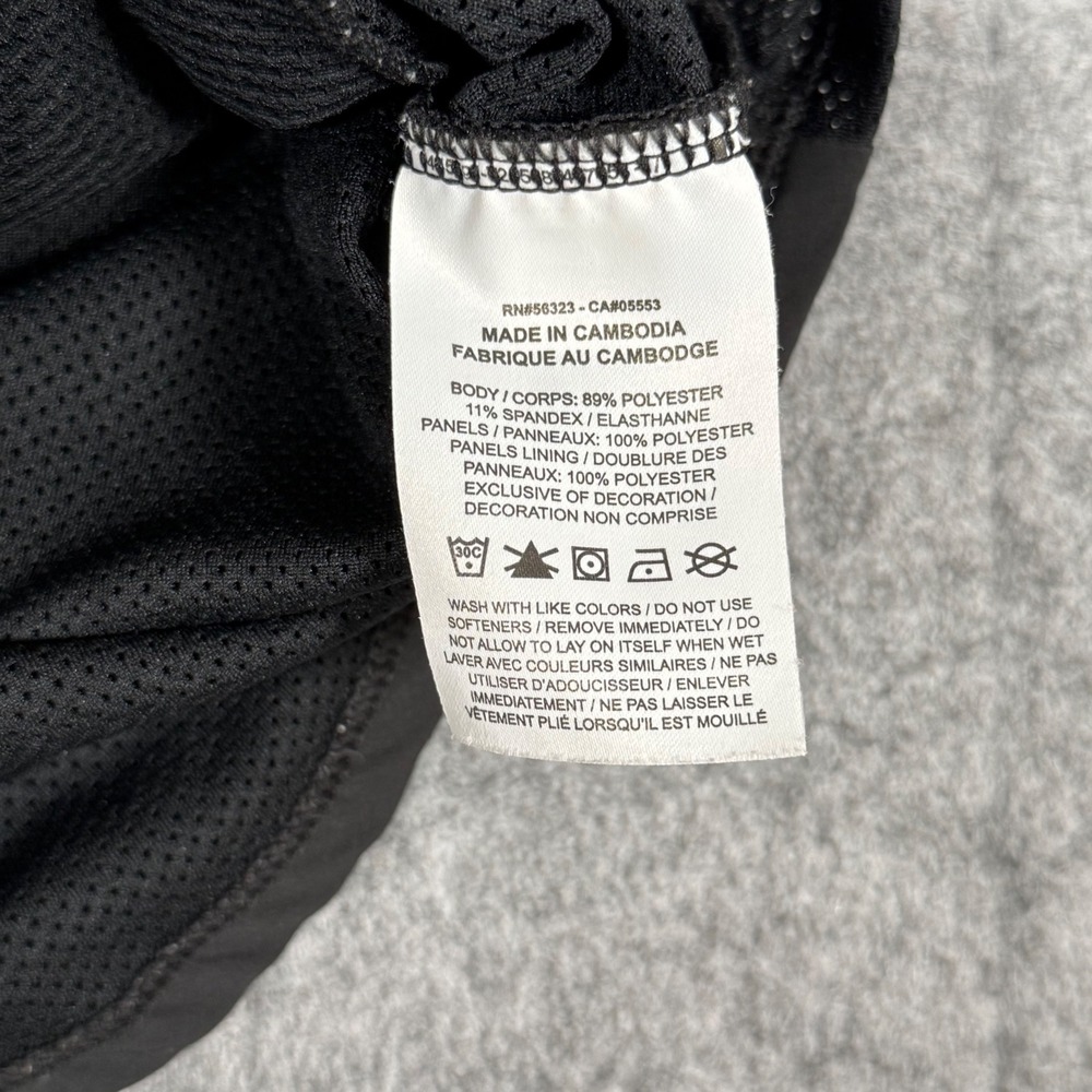 Nike Court Men Medium Black Full Zip Tennis Jacket Mesh Panel Standard Fit - Picture 3 of 7